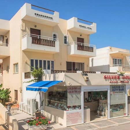 Smaragdine Beach Hotel Stalida Buitenkant foto