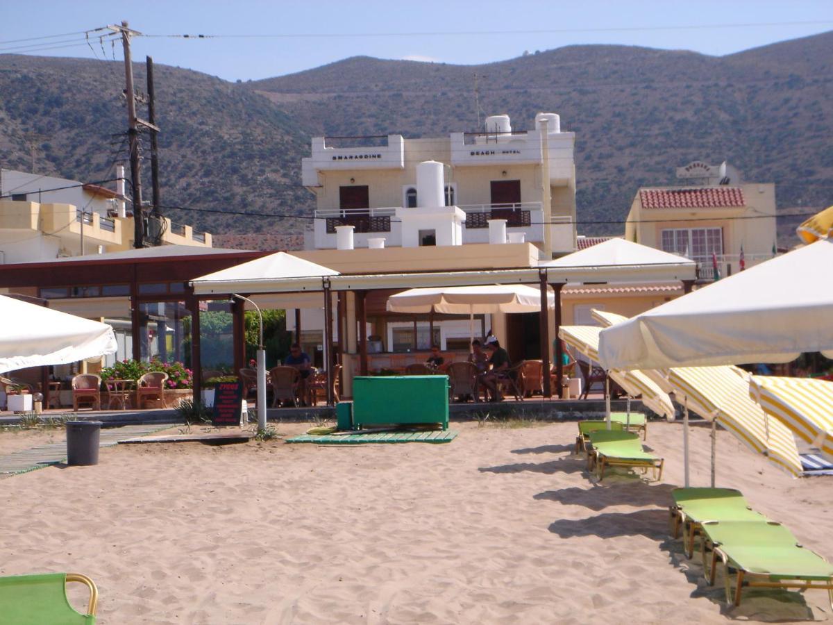 Smaragdine Beach Hotel Stalida Buitenkant foto