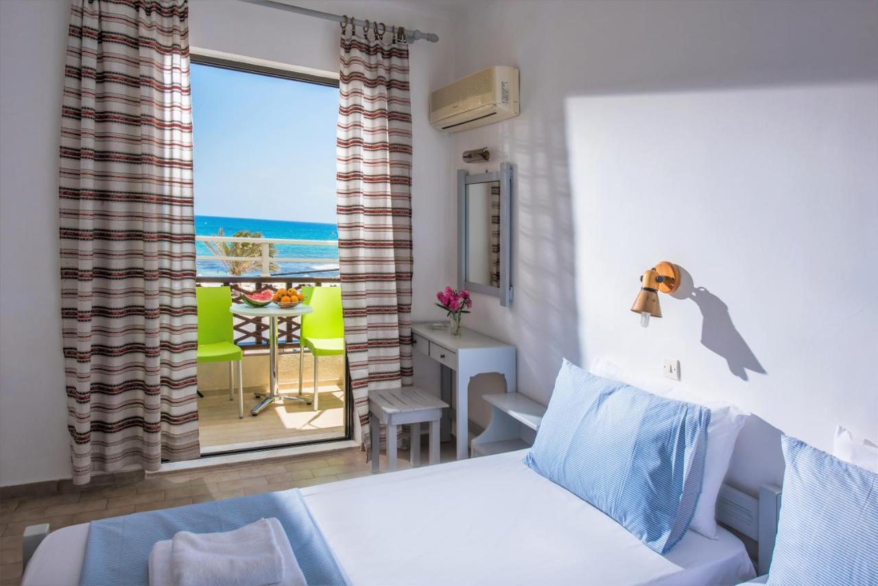 Smaragdine Beach Hotel Stalida Buitenkant foto