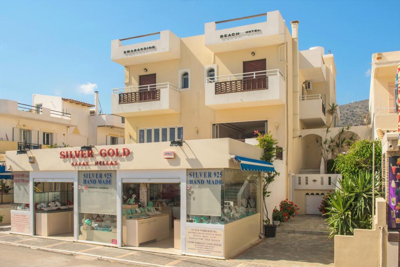 Smaragdine Beach Hotel Stalida Buitenkant foto