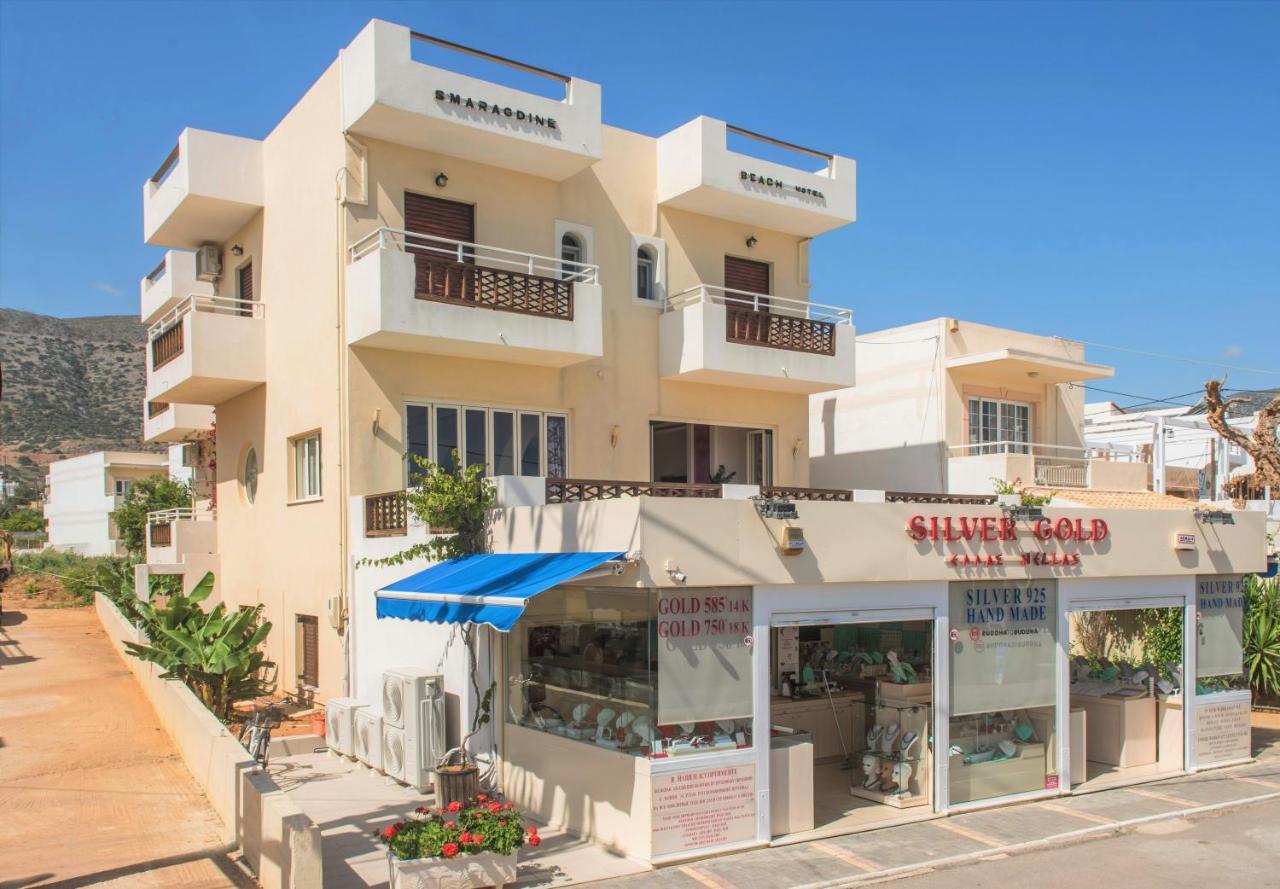 Smaragdine Beach Hotel Stalida Buitenkant foto