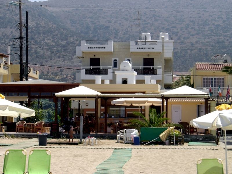 Smaragdine Beach Hotel Stalida Buitenkant foto